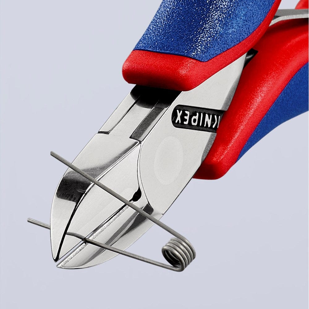 KNIPEX 77 02 115 Elektronica-zijsnijtang met meer-componentengrepen 115 mm-4