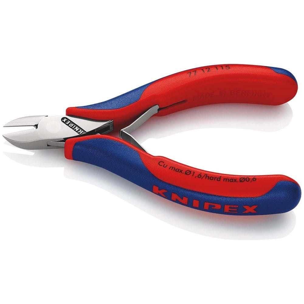 KNIPEX 77 12 115 Elektronica-zijsnijtang met meer-componentengrepen 115 mm-2