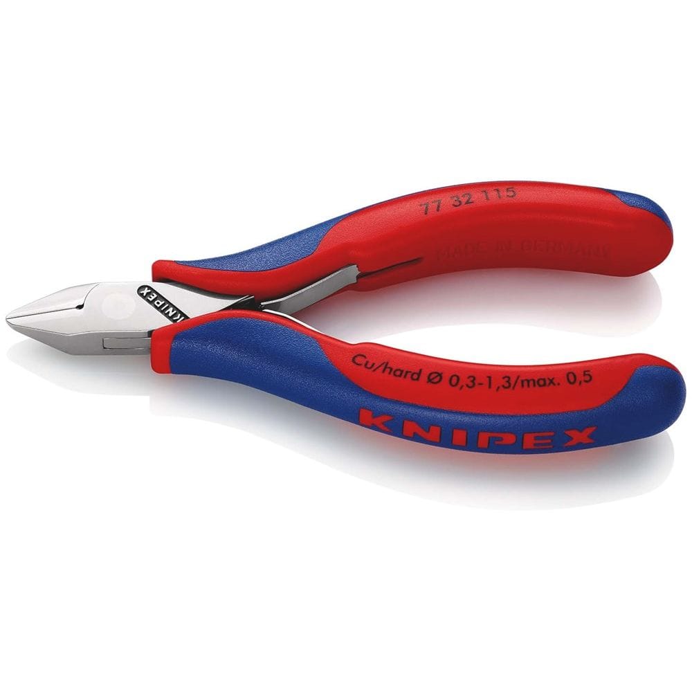 KNIPEX 77 32 115 Elektronica-zijsnijtang met meer-componentengrepen 115 mm-0