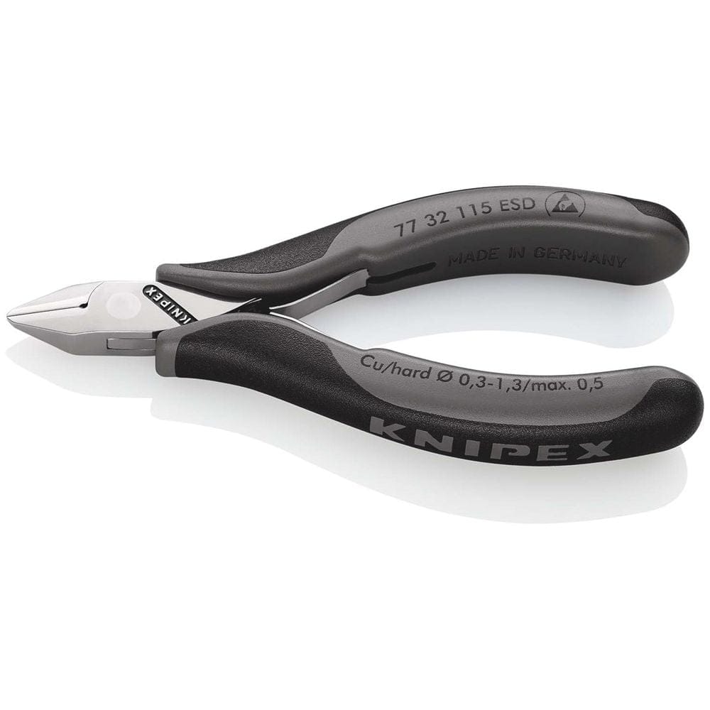 KNIPEX 77 32 115 ESD Elektronica-zijsnijtangen ESD met meer-componentengrepen 115 mm-0