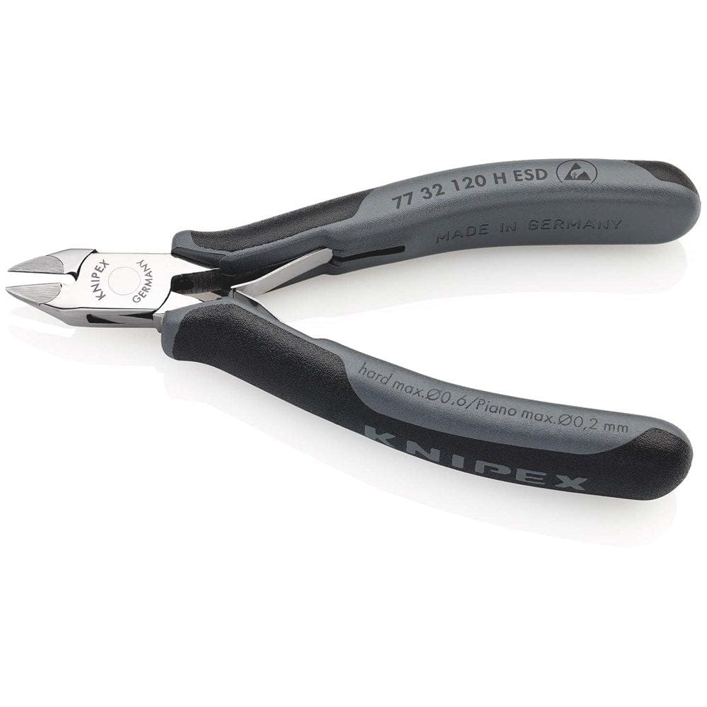 KNIPEX 77 32 120 H ESD Elektronische zijsnijder met ingewerkt lemmet van hard metaal ESD met meer-co-1
