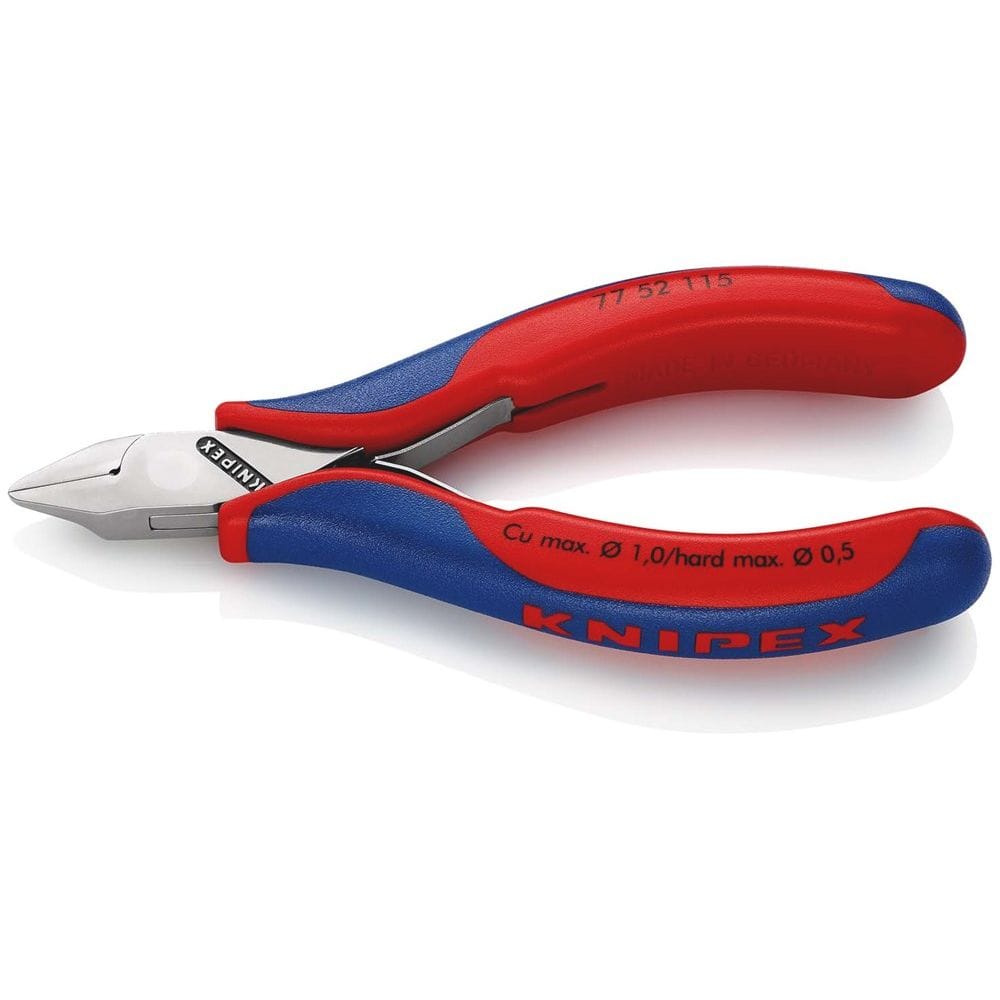 KNIPEX 77 52 115 Elektronica-zijsnijtang met meer-componentengrepen 115 mm-0