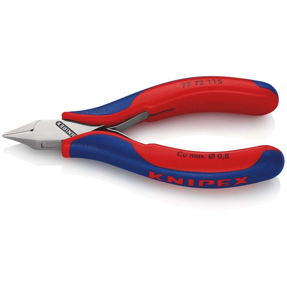 KNIPEX 77 72 115 Elektronica-zijsnijtang met meer-componentengrepen 115 mm-0