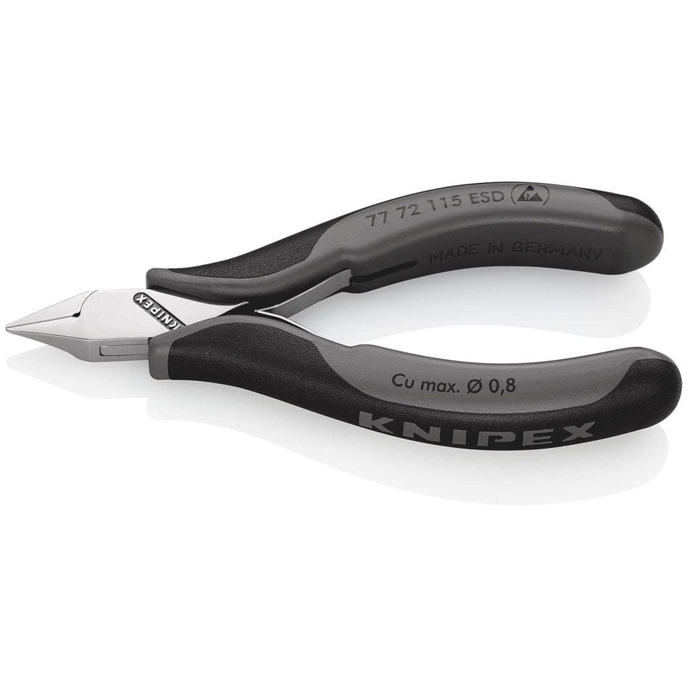 KNIPEX 77 72 115 ESD Elektronica-zijsnijtangen ESD met meer-componentengrepen 115 mm-0