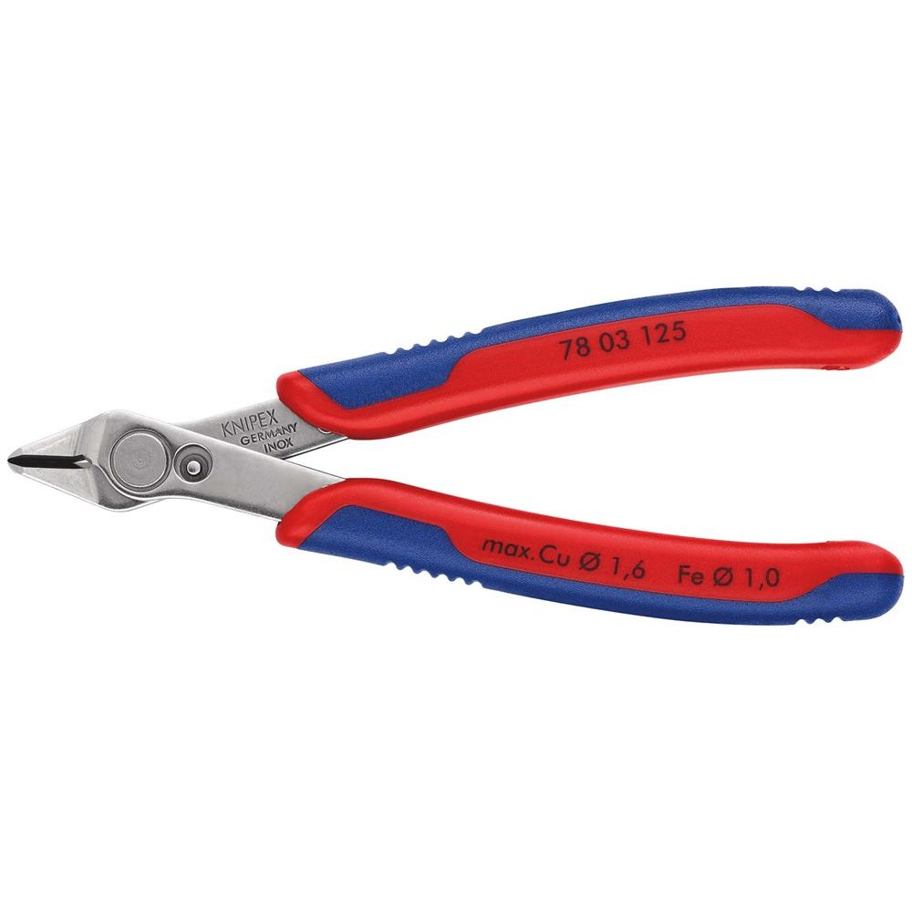 KNIPEX 78 03 125 Electronic Super Knips® met meer-componentengrepen 125 mm-0