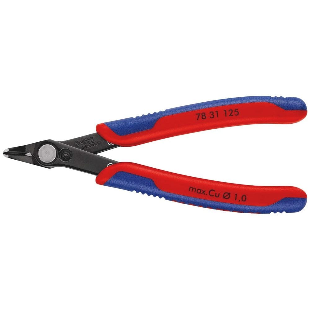 KNIPEX 78 31 125 Electronic Super Knips® met meer-componentengrepen gebruineerd 125 mm-0