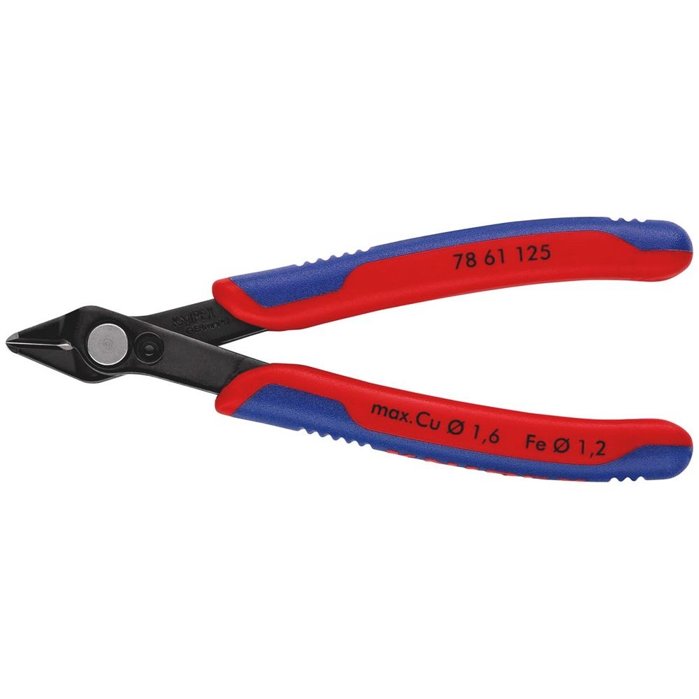 KNIPEX 78 61 125 Electronic Super Knips® met meer-componentengrepen gebruineerd 125 mm-0
