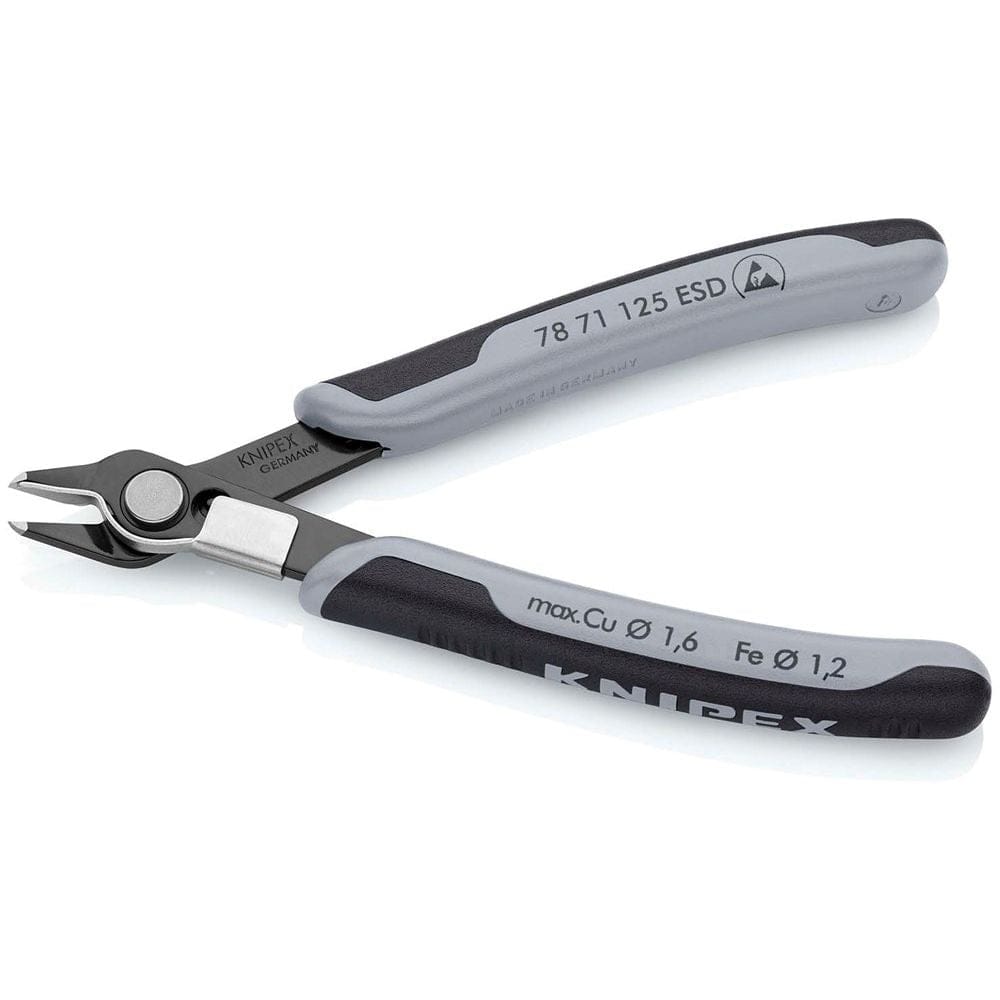 KNIPEX 78 71 125 ESD Electronic Super Knips® ESD met meer-componentengrepen gebruineerd 125 mm-2