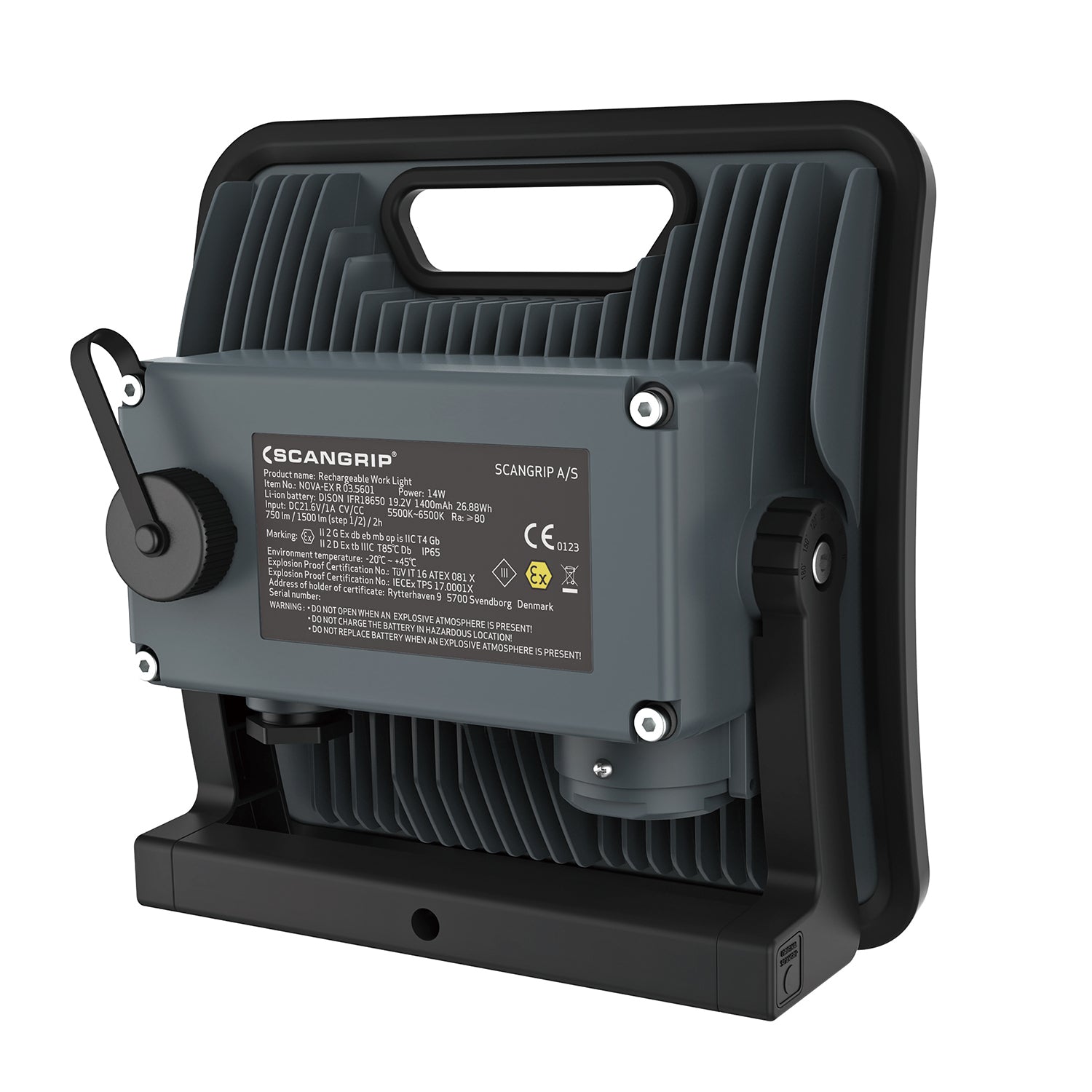 Scangrip Bouwlamp Nova-Ex R 4000lm