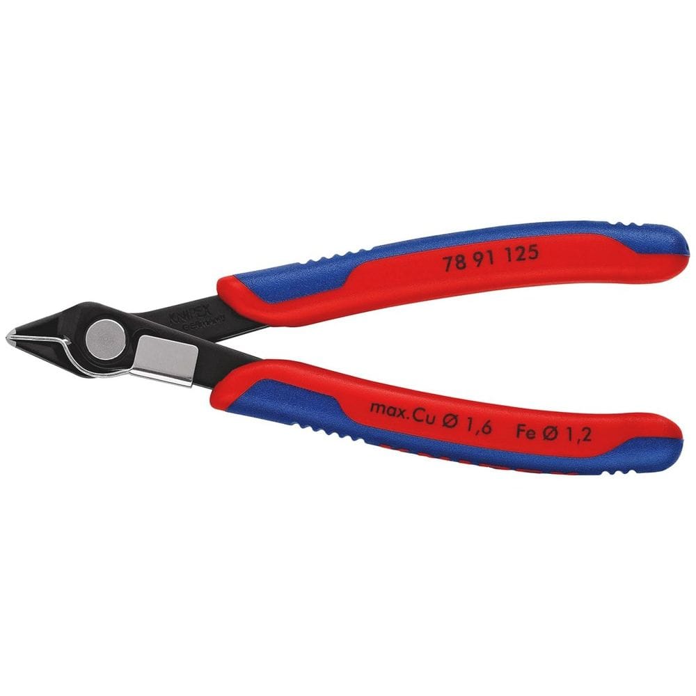 KNIPEX 78 91 125 Electronic Super Knips® met meer-componentengrepen gebruineerd 125 mm-0