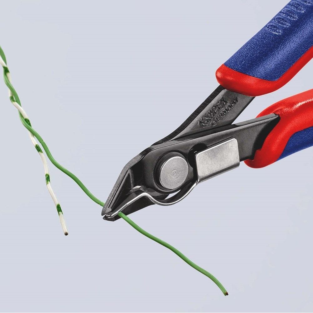 KNIPEX 78 91 125 Electronic Super Knips® met meer-componentengrepen gebruineerd 125 mm-6