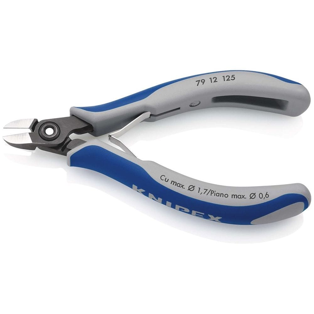 KNIPEX 79 12 125 Precisie elektronica-zijsnijtang met meer-componentengrepen gebruineerd 125 mm-2