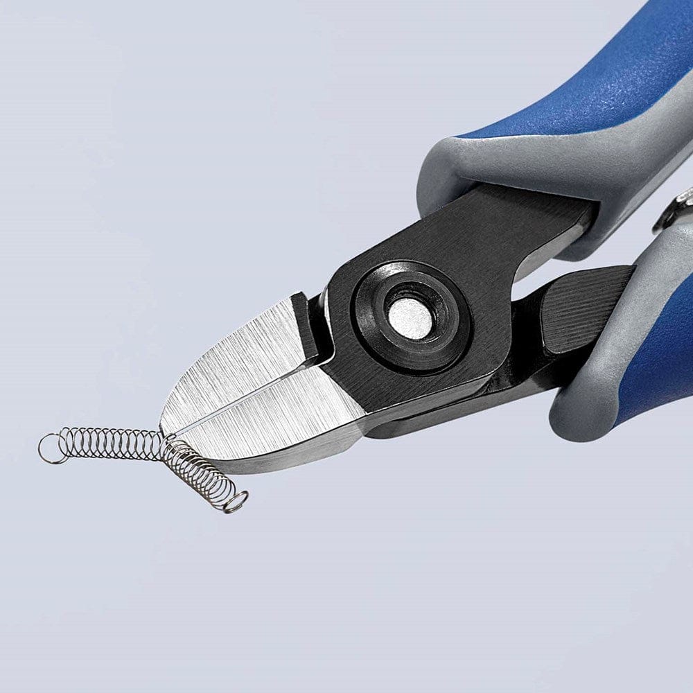 KNIPEX 79 12 125 Precisie elektronica-zijsnijtang met meer-componentengrepen gebruineerd 125 mm-3
