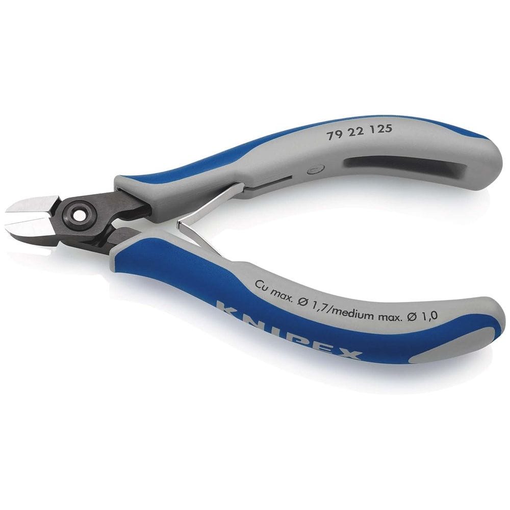 KNIPEX 79 22 125 Precisie elektronica-zijsnijtang met meer-componentengrepen gebruineerd 125 mm-2