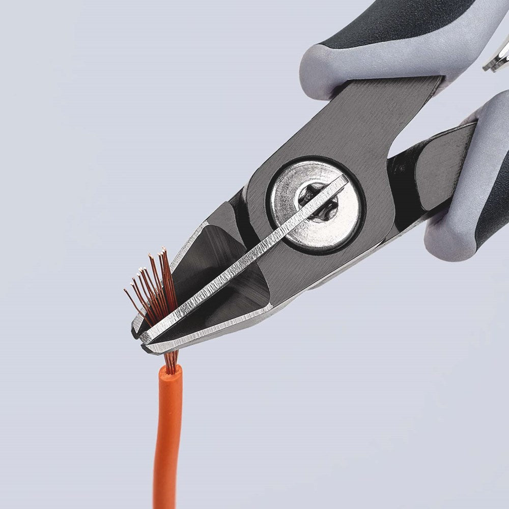 KNIPEX 79 52 125 ESD Precisie elektronica-zijsnijtang ESD met meer-componentengrepen gebruineerd 125-3