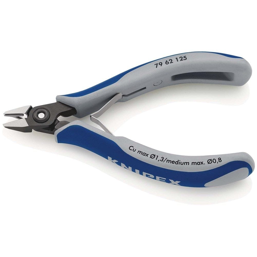 KNIPEX 79 62 125 Precisie elektronica-zijsnijtang met meer-componentengrepen gebruineerd 125 mm-2