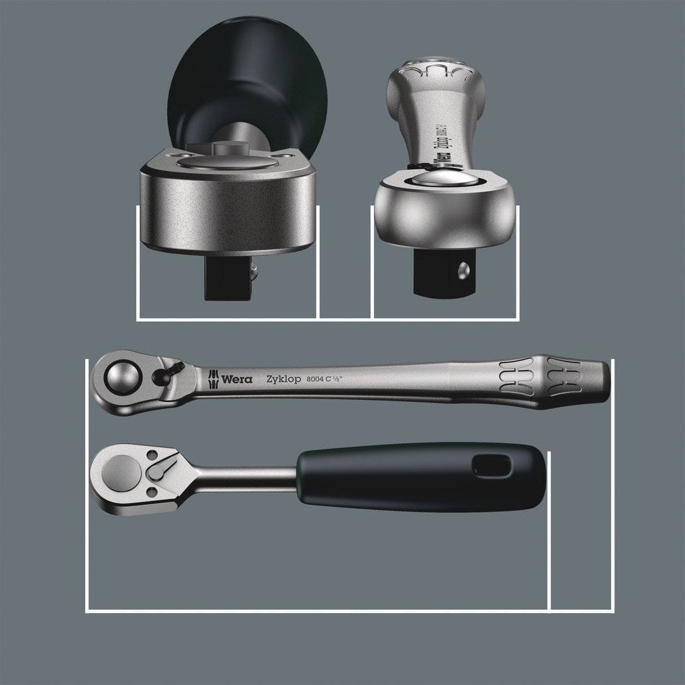 8100 SB 11 ZYKLOP METAL-RATELSET, OMSCHAKELPAL, 3/8"-AANDRIJVING, INCH , 29-DELIG-5