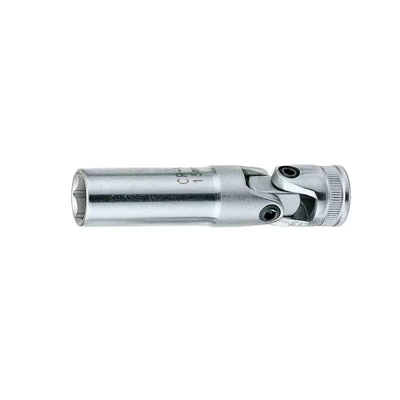 1/4'' Dop met kniegewricht 7mm