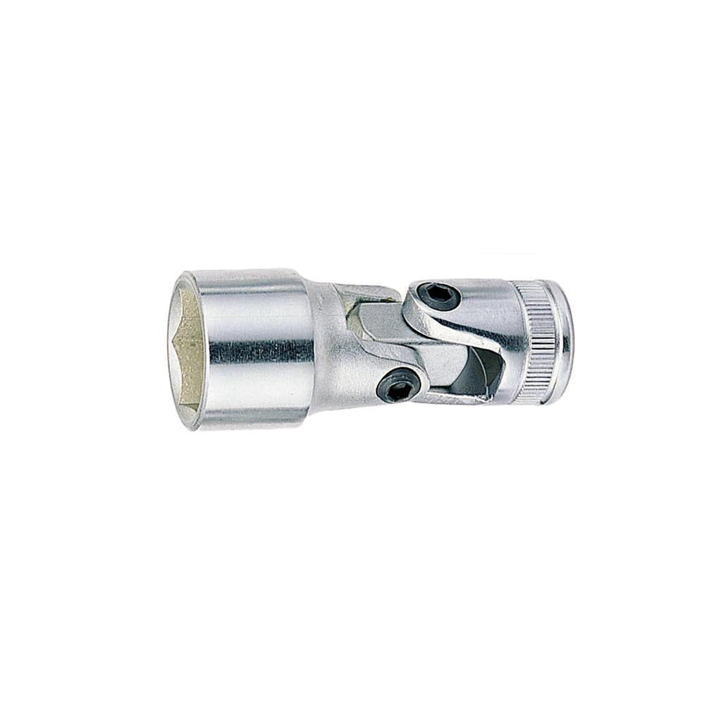 1/4'' Dop met kniegewricht 6mm