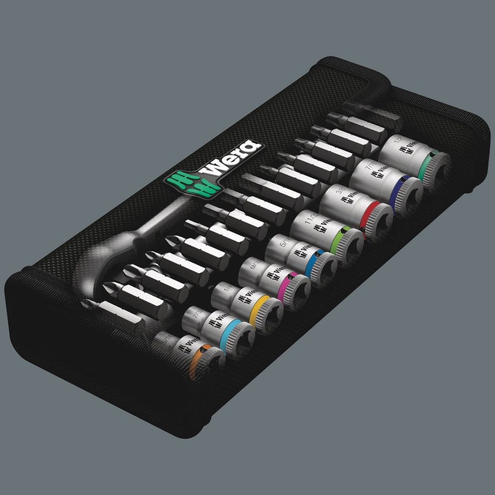 8100 SA 11 ZYKLOP METAL-RATELSET, OMSCHAKELPAL, 1/4"-AANDRIJVING, INCH, 28-DELIG-9