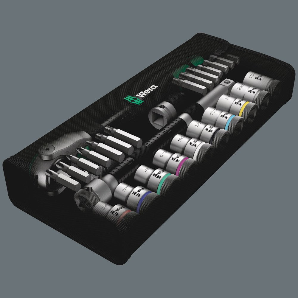 8100 SC 9 ZYKLOP SPEED-RATELSET, 1/2"-AANDRIJVING, INCH, 28-DELIG-10