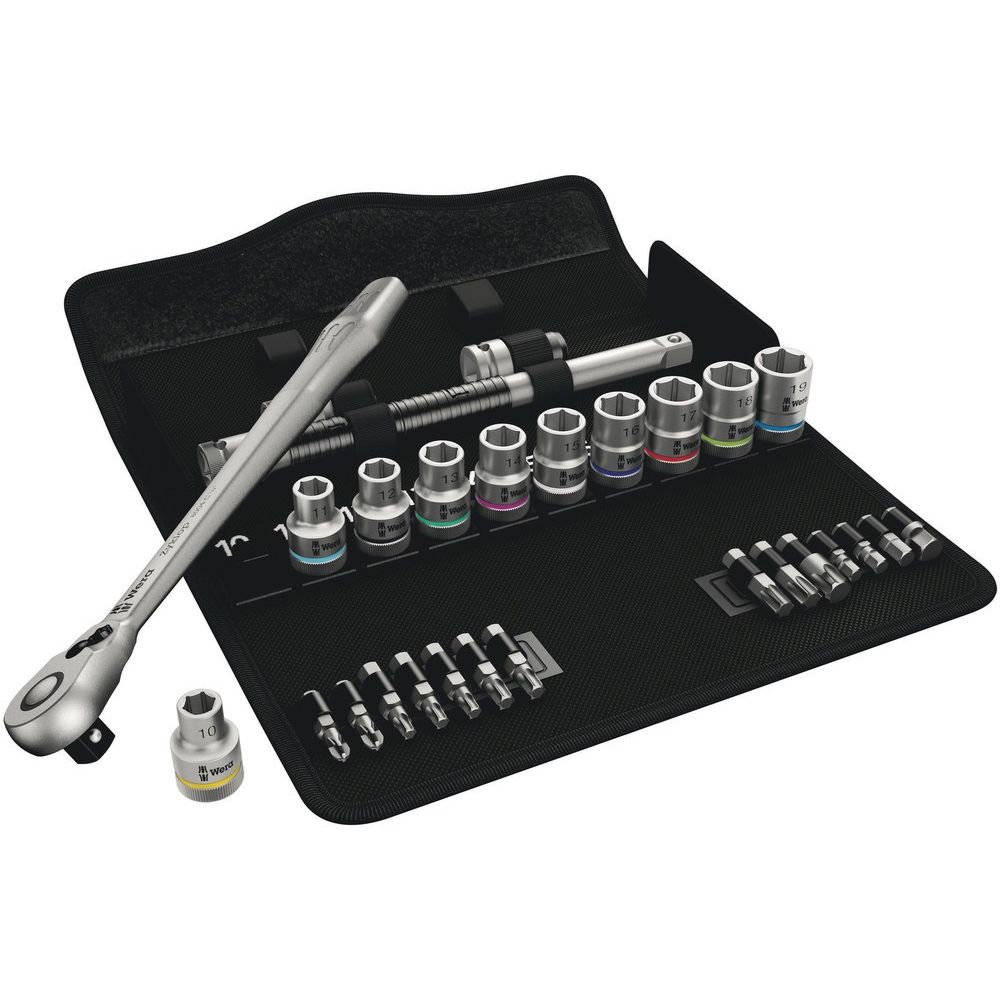 8100 SC 8 ZYKLOP METAL-RATELSET, OMSCHAKELPAL, 1/2"-AANDRIJVING, METRISCH , 28-DELIG-0