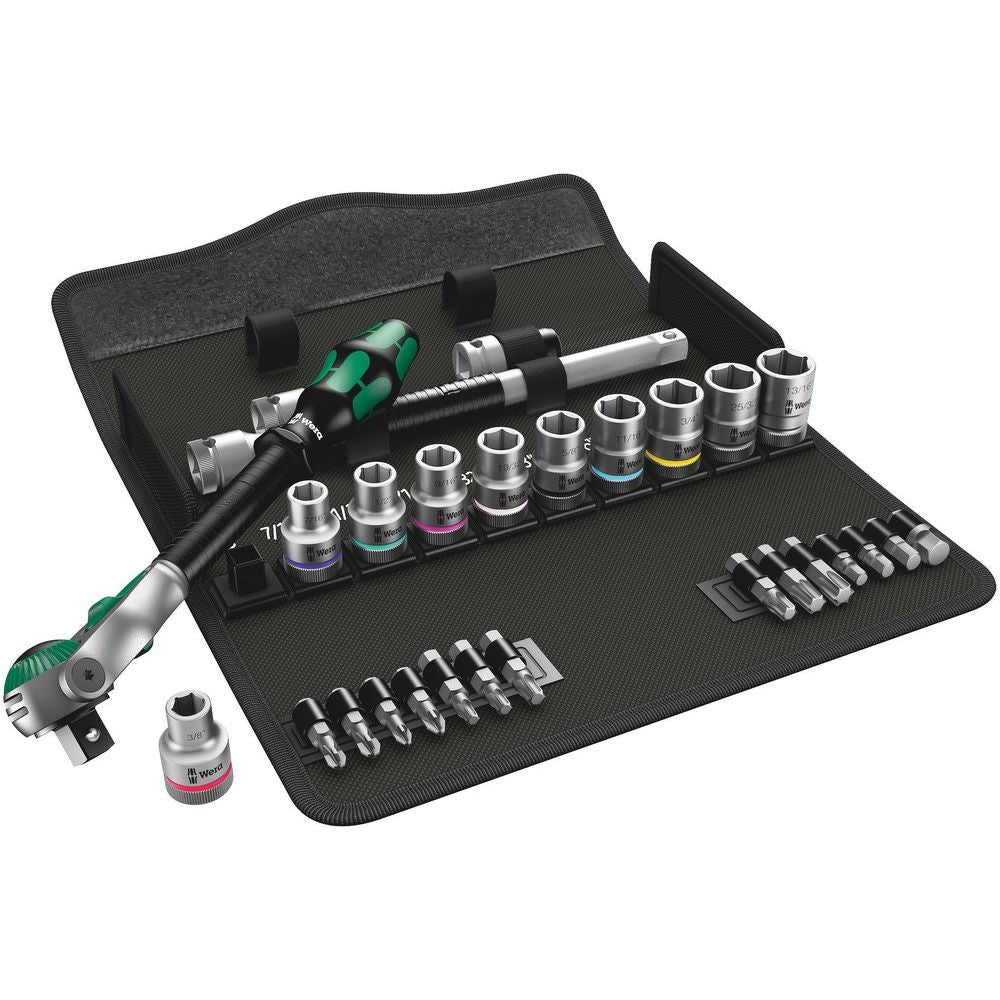 8100 SC 9 ZYKLOP SPEED-RATELSET, 1/2"-AANDRIJVING, INCH, 28-DELIG-0