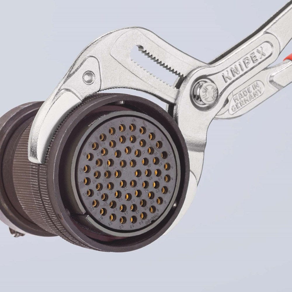 KNIPEX 81 03 250 Sifon- en connectorentang met anti-slip kunststof bekleed verchroomd 250 mm-5