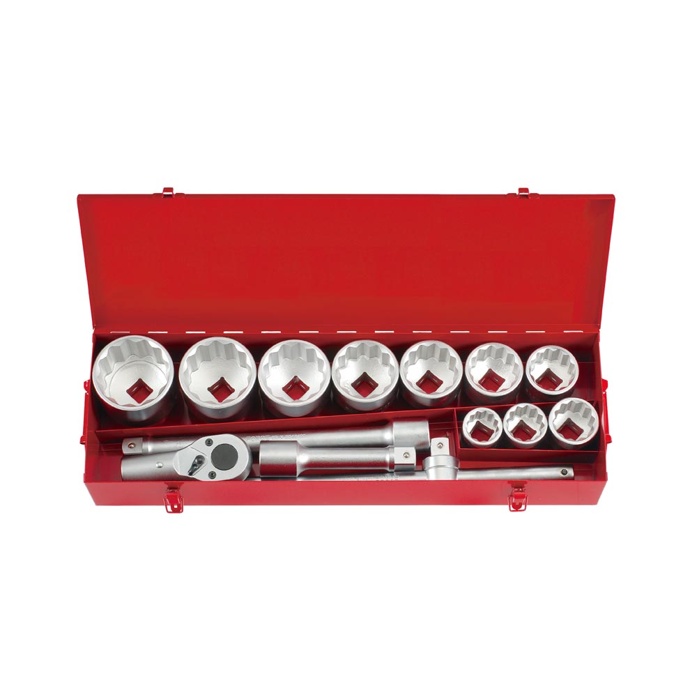 14pc 1" 12pt F. Socket set (SAE)