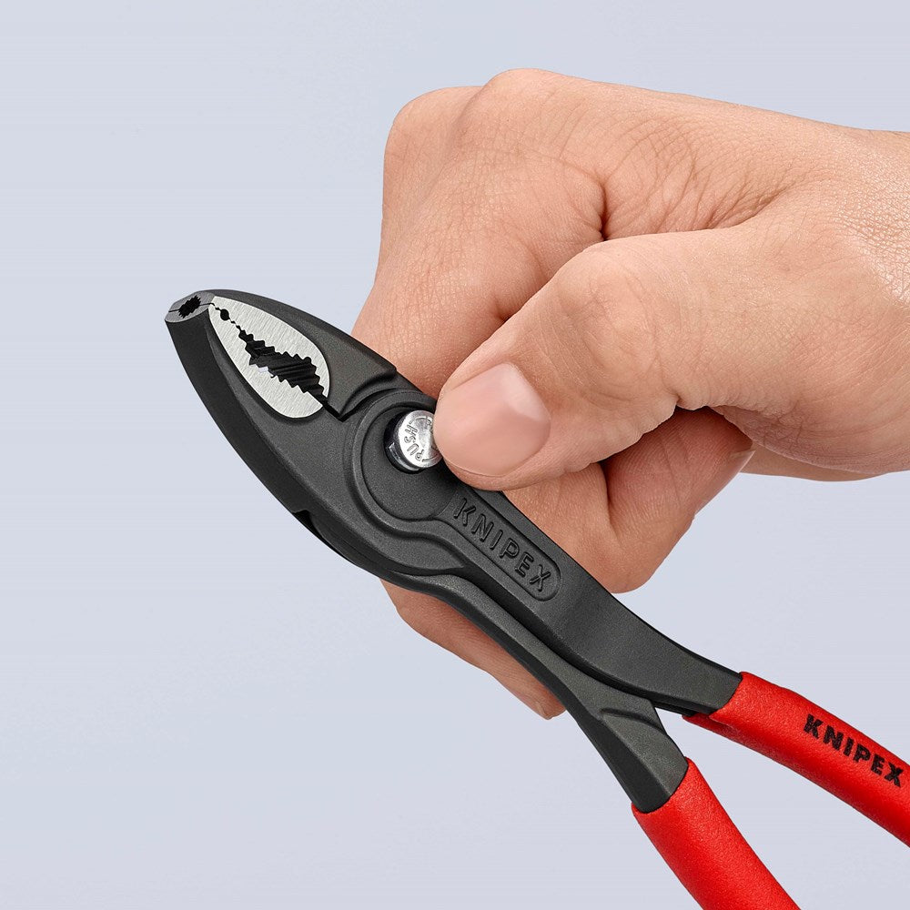 KNIPEX 82 01 200 TwinGrip Verstelbare grijptang met anti-slip kunststof bekleed zwart geatramenteerd-12