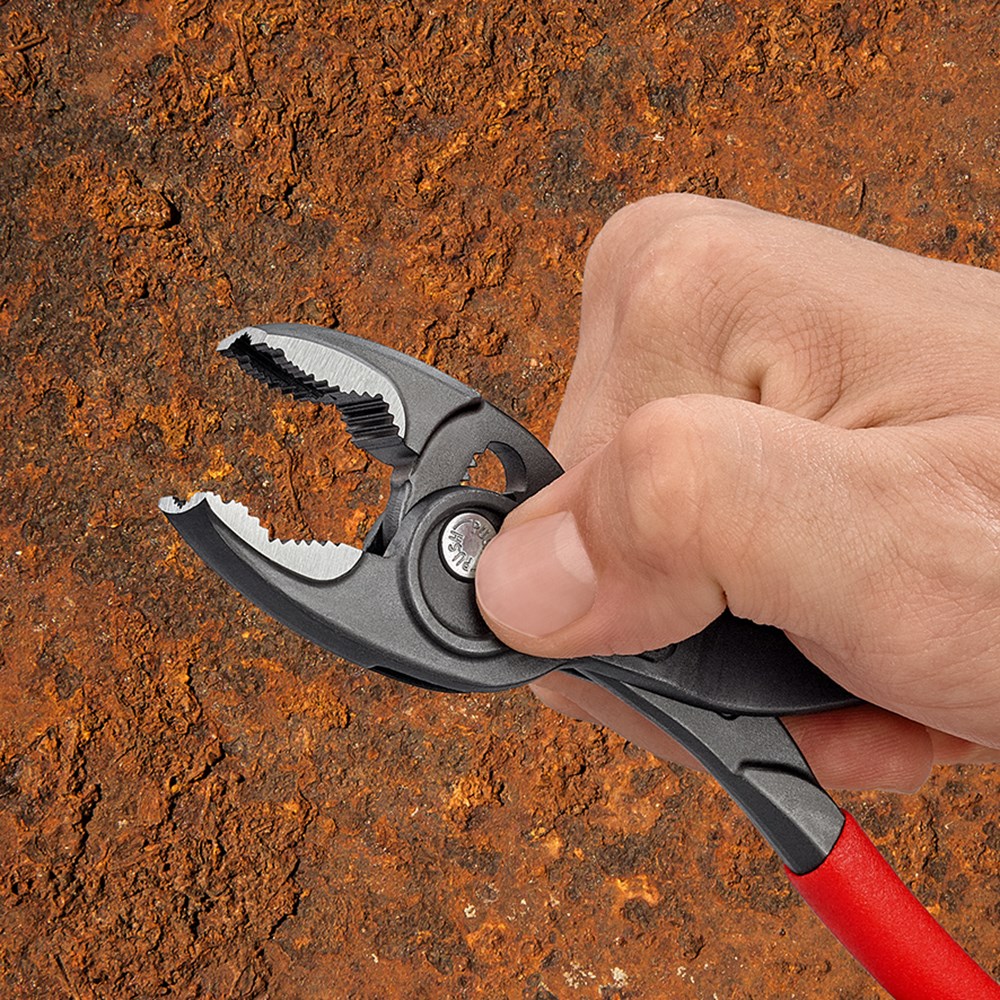 KNIPEX 82 01 200 TwinGrip Verstelbare grijptang met anti-slip kunststof bekleed zwart geatramenteerd-13