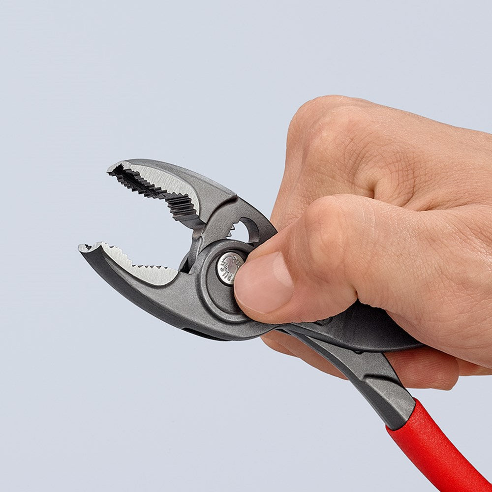 KNIPEX 82 01 200 TwinGrip Verstelbare grijptang met anti-slip kunststof bekleed zwart geatramenteerd-14