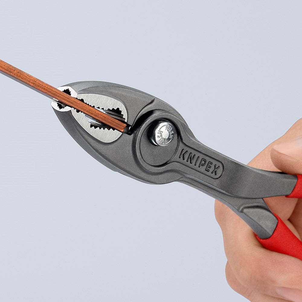 KNIPEX 82 01 200 TwinGrip Verstelbare grijptang met anti-slip kunststof bekleed zwart geatramenteerd-15
