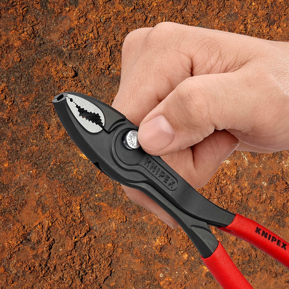 KNIPEX 82 01 200 TwinGrip Verstelbare grijptang met anti-slip kunststof bekleed zwart geatramenteerd-17