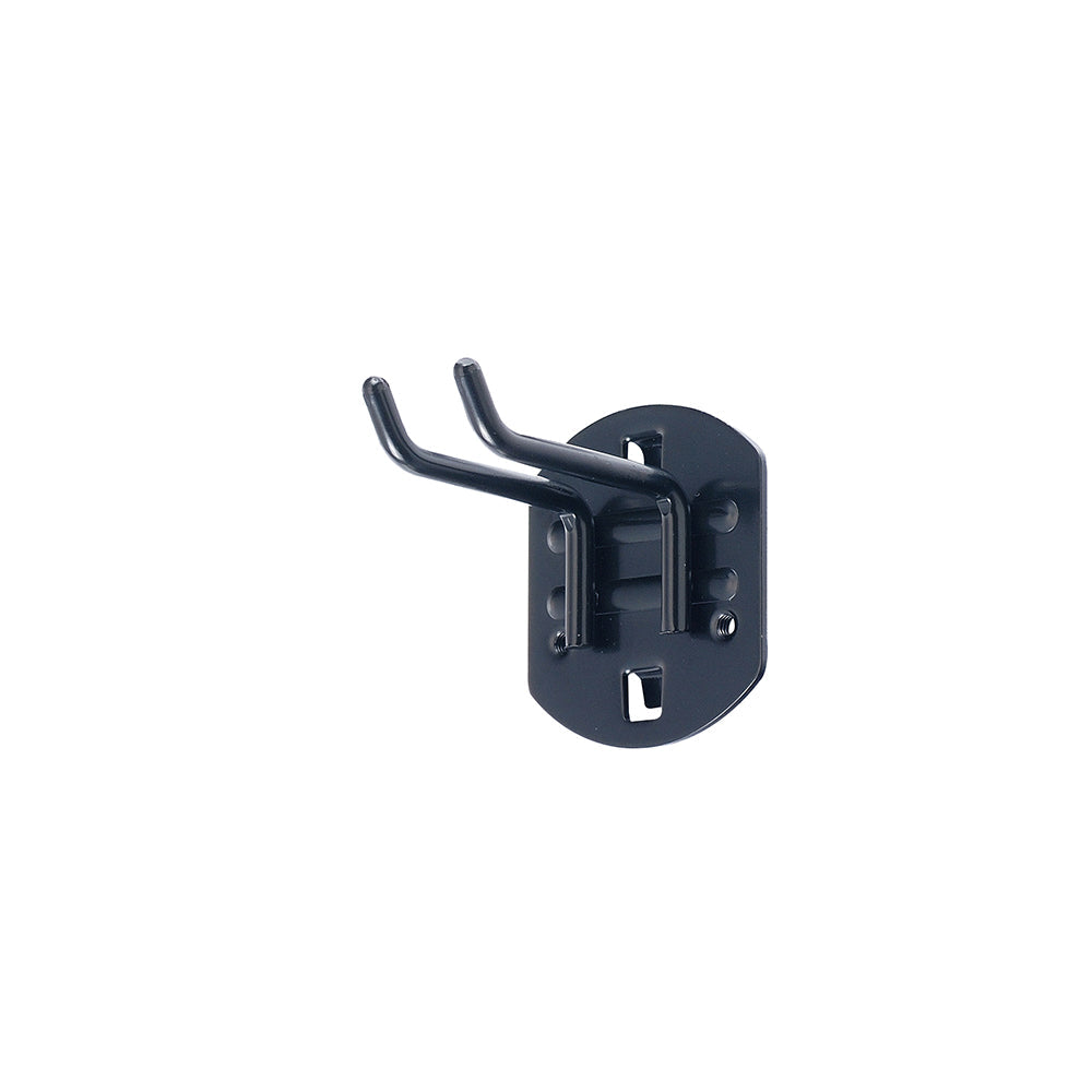2" Double hooks with screws