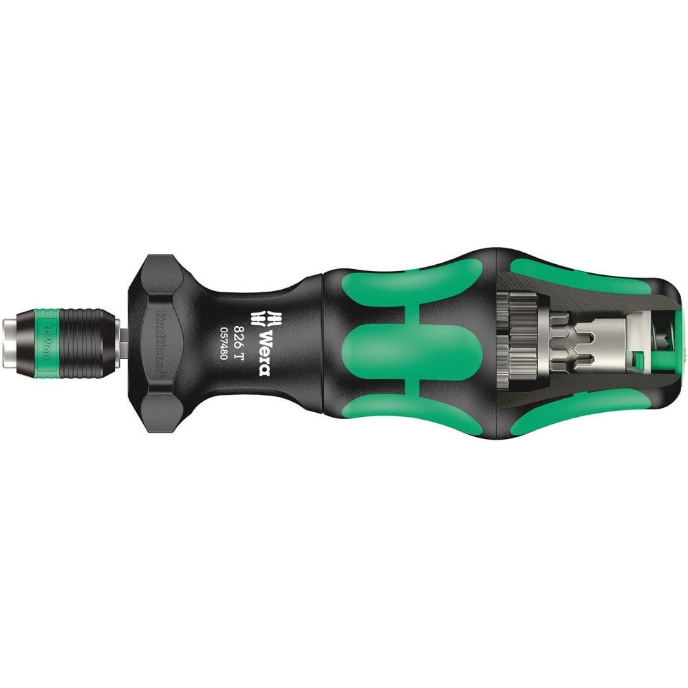 826 KRAFTFORM T-GREEP BIT-HANDHOUDER MET ‘RAPIDAPTOR’ SNELWISSELFUNCTIE, 1/4" X 146 MM-0