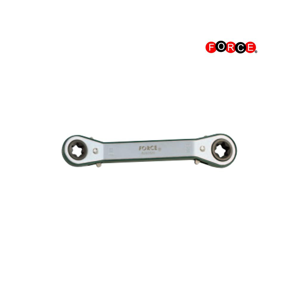 Torx Ring-ratelsleutel (15° gebogen) E22xE24