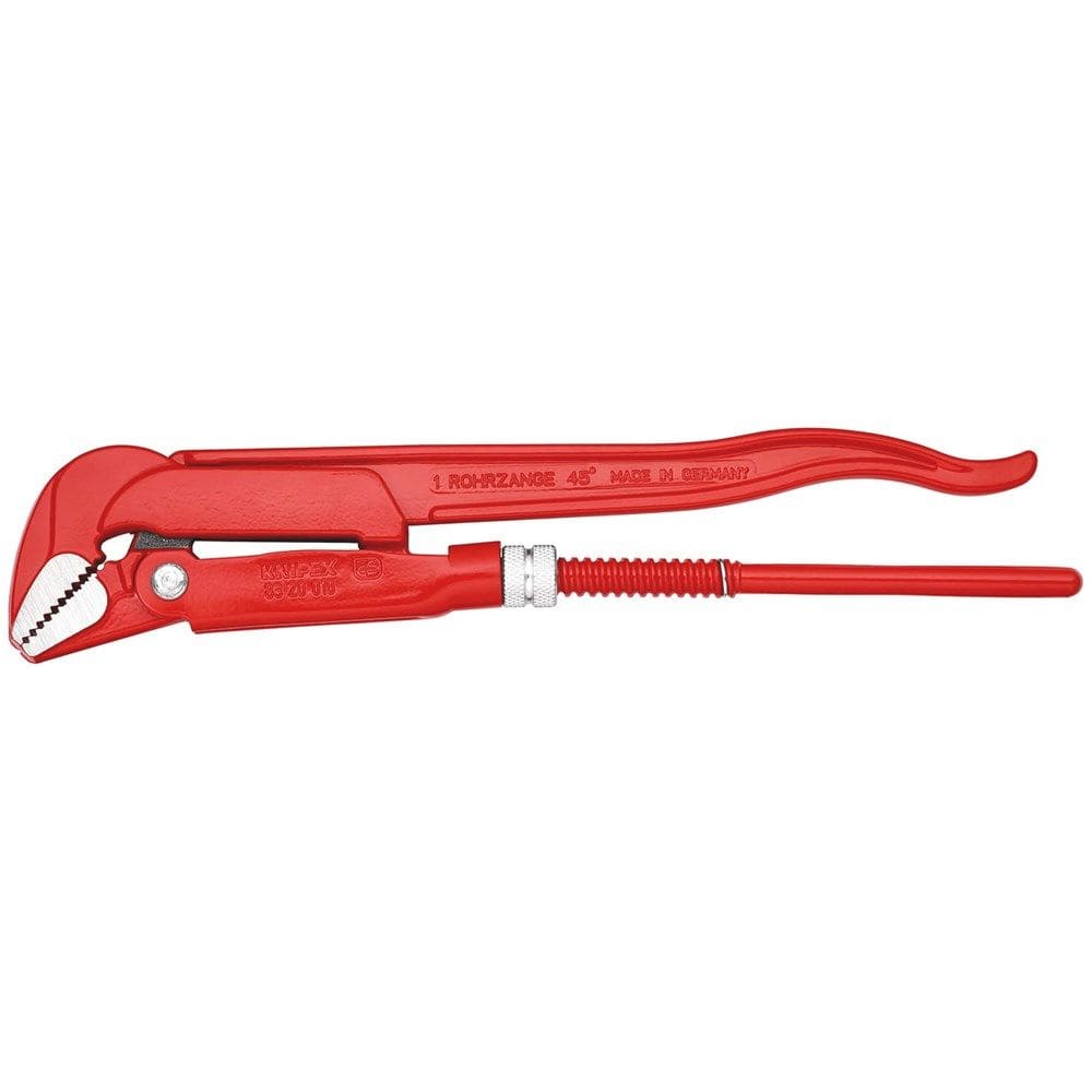 KNIPEX 83 20 010 Pijptang 45° rood poedergecoat 320 mm-0