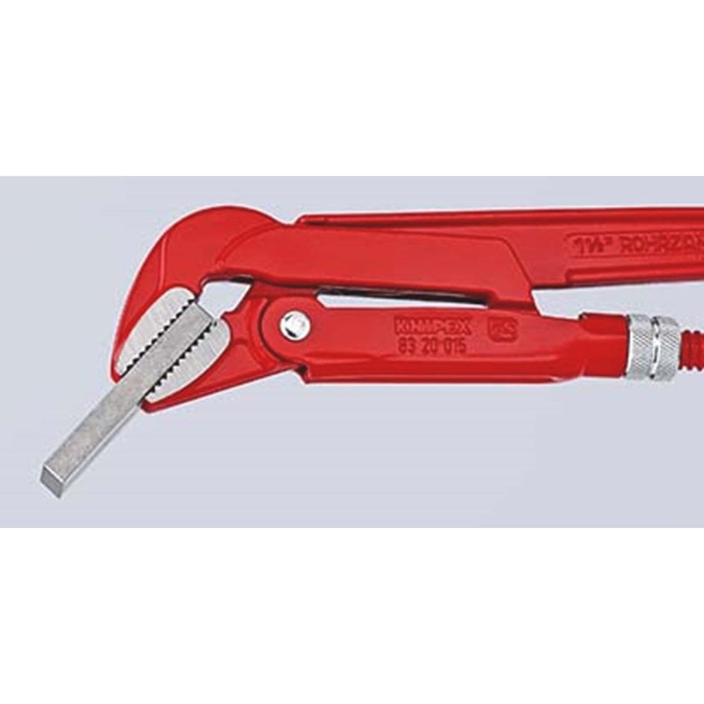 KNIPEX 83 20 015 Pijptang 45° rood poedergecoat 430 mm-3