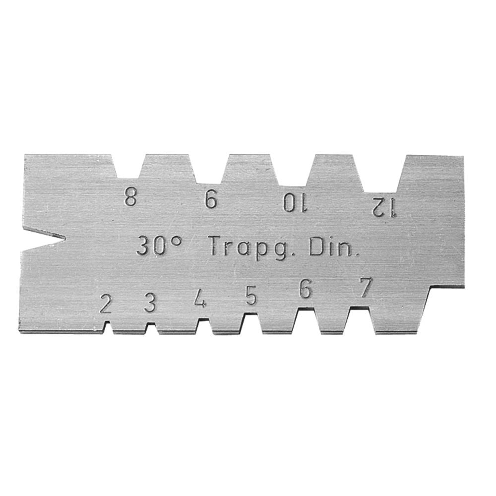 Trapez-Gewindestahllehre von 2 - 12 mm-0