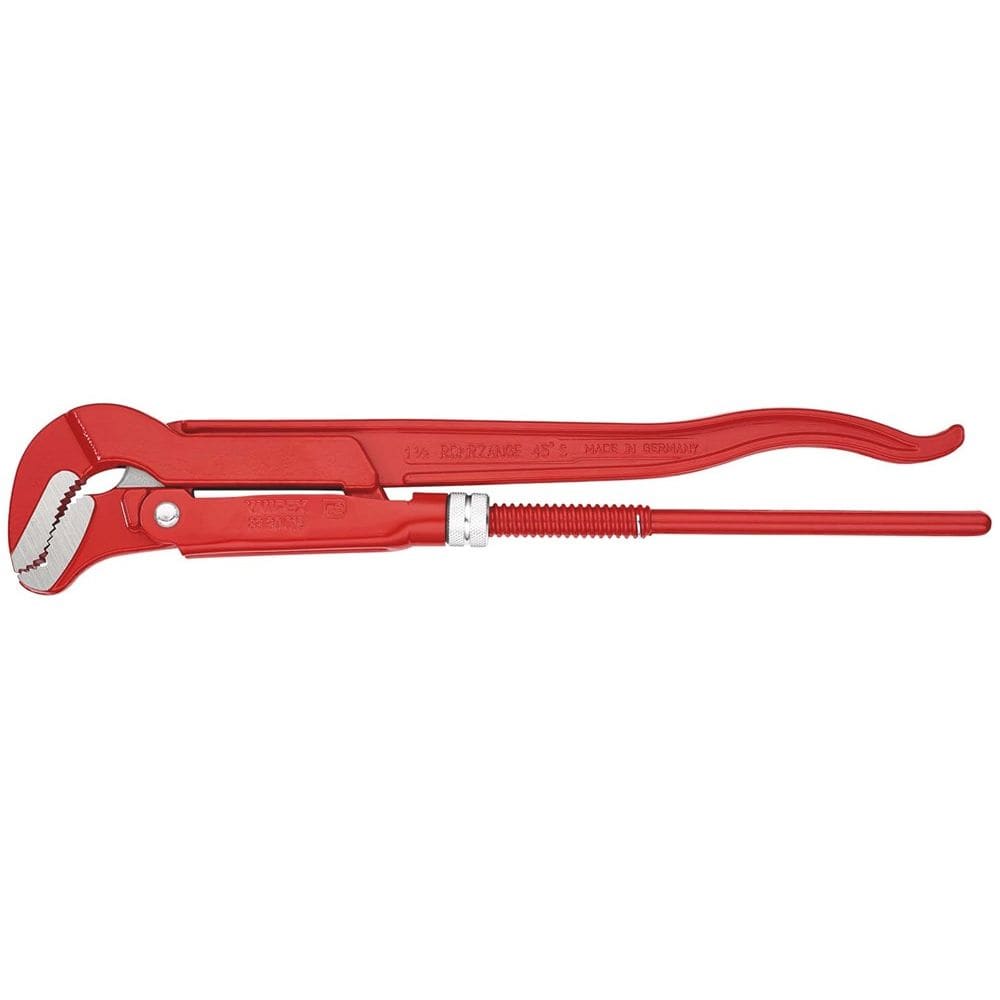 KNIPEX 83 30 015 Pijptang S-vormig rood poedergecoat 420 mm-1