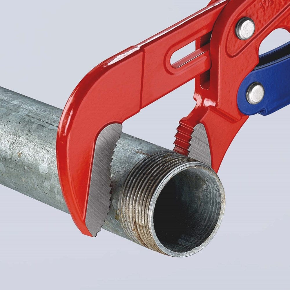 KNIPEX 83 60 015 Pijptang S-vormig met snelle instelling rood poedergecoat 420 mm-5