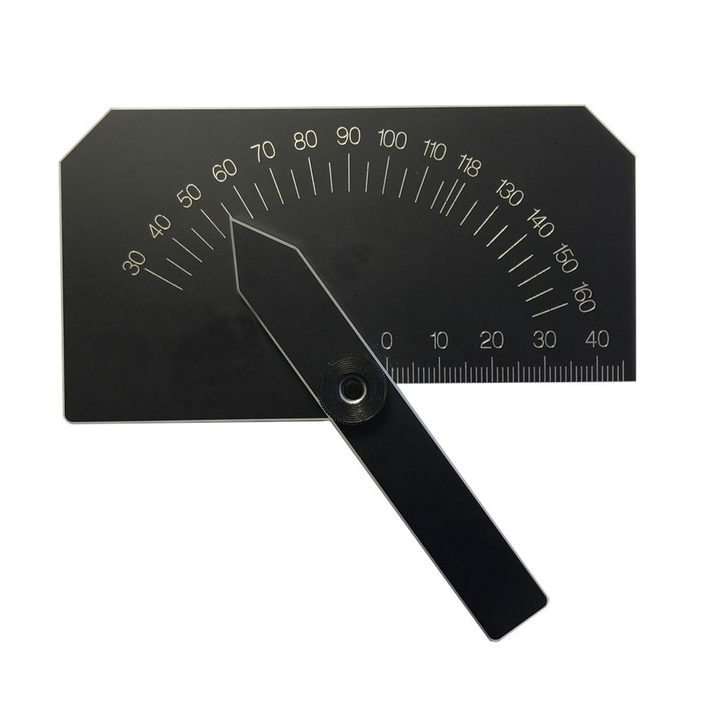 Boorhoekmeter 30-160° + 0-40mm Aluminium-0