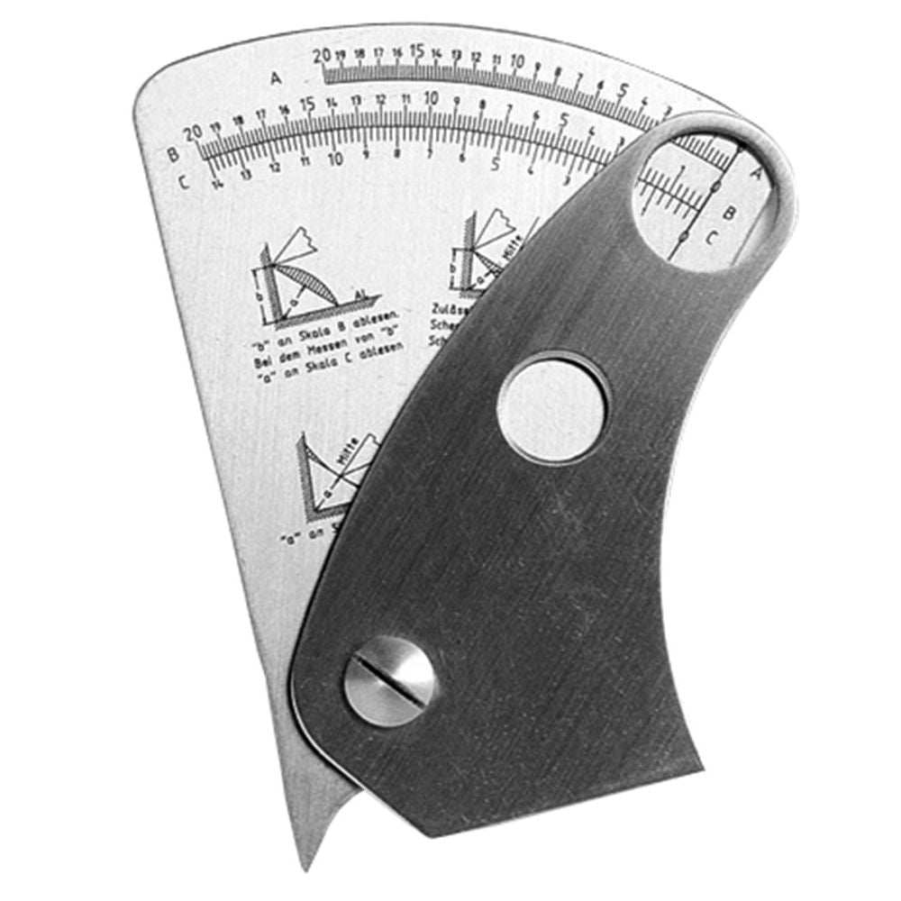Universal Schweinahtlehre INOX - rostfrei, Ablesung 1/10 mm-0