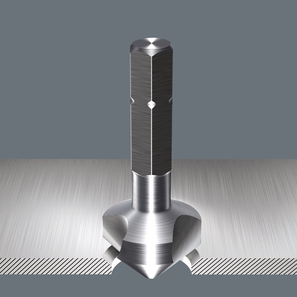 846 VERZINKBOOR-BIT, 3 SNIJKANTEN, 8.3 MM-2