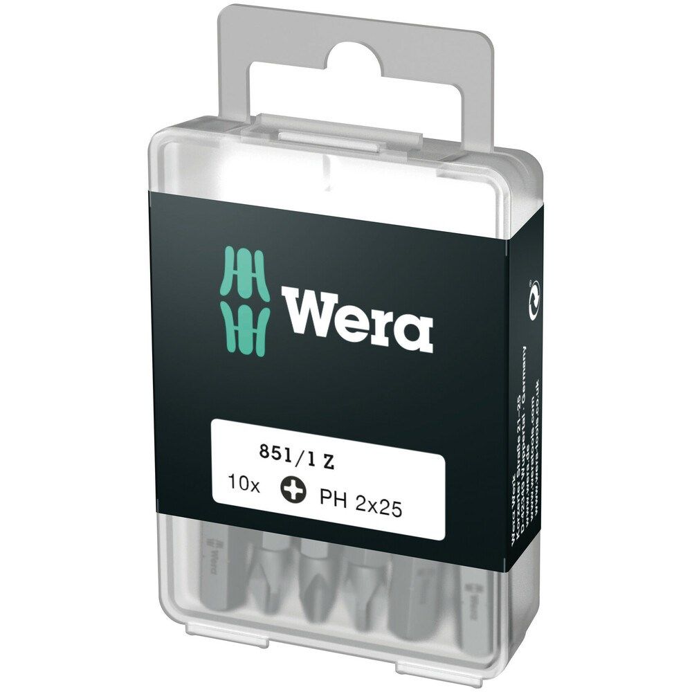 851/1 Z BITS PHILLIPS, PH 2 X 25 MM (10 BITS PRO BOX)-0
