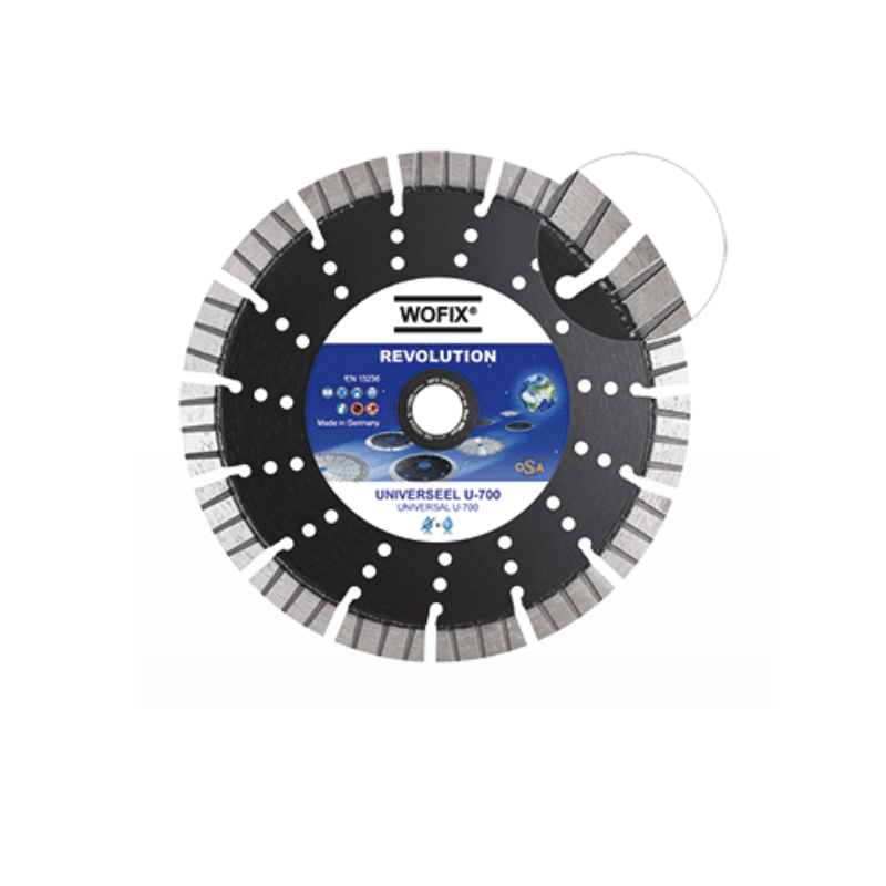 Diamantzaag Universeel U700 Diameter 230mmx 22.2mm