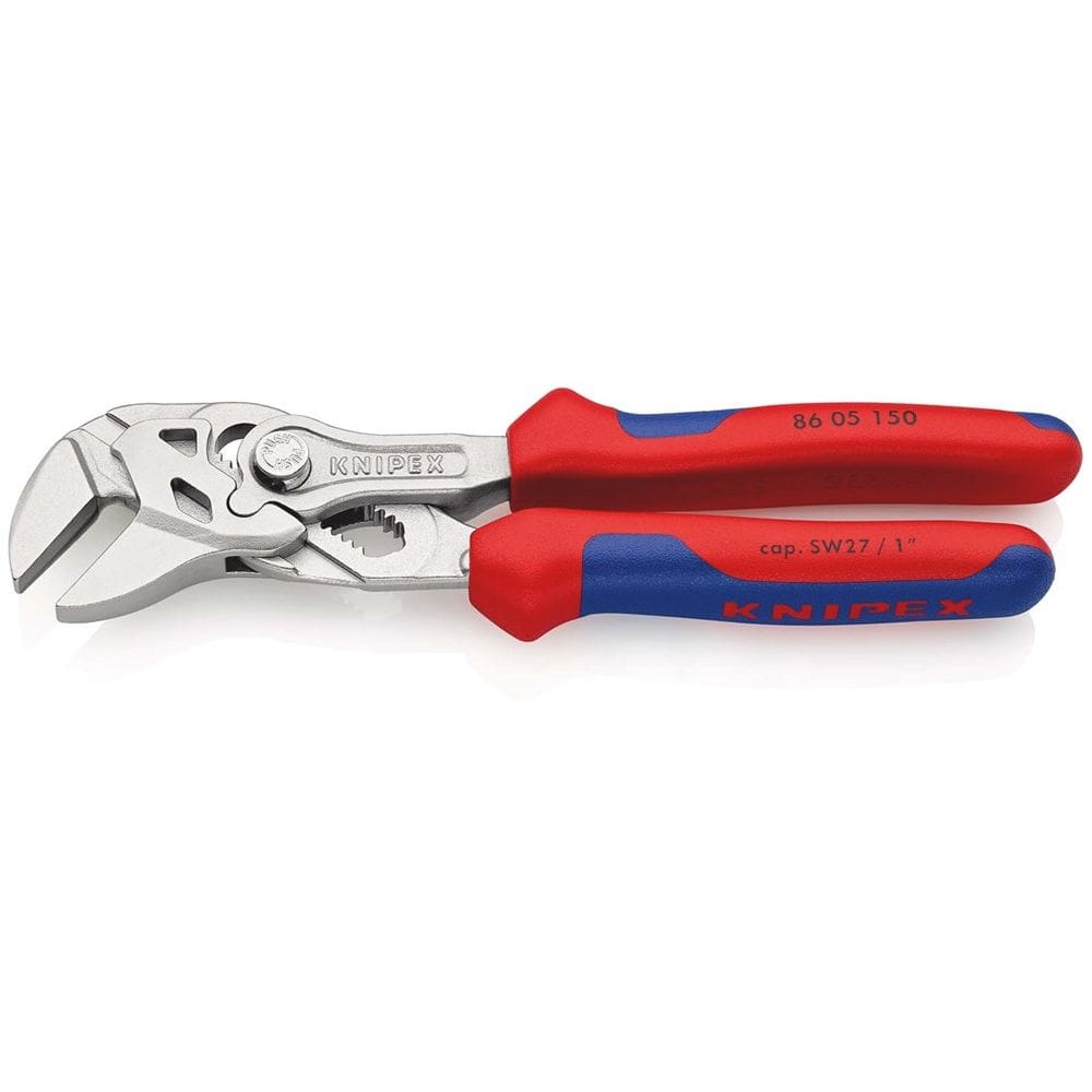 KNIPEX 86 05 150 Sleuteltang tang en schroefsleutel in één gereedschap met meer-componentengrepen ve-2