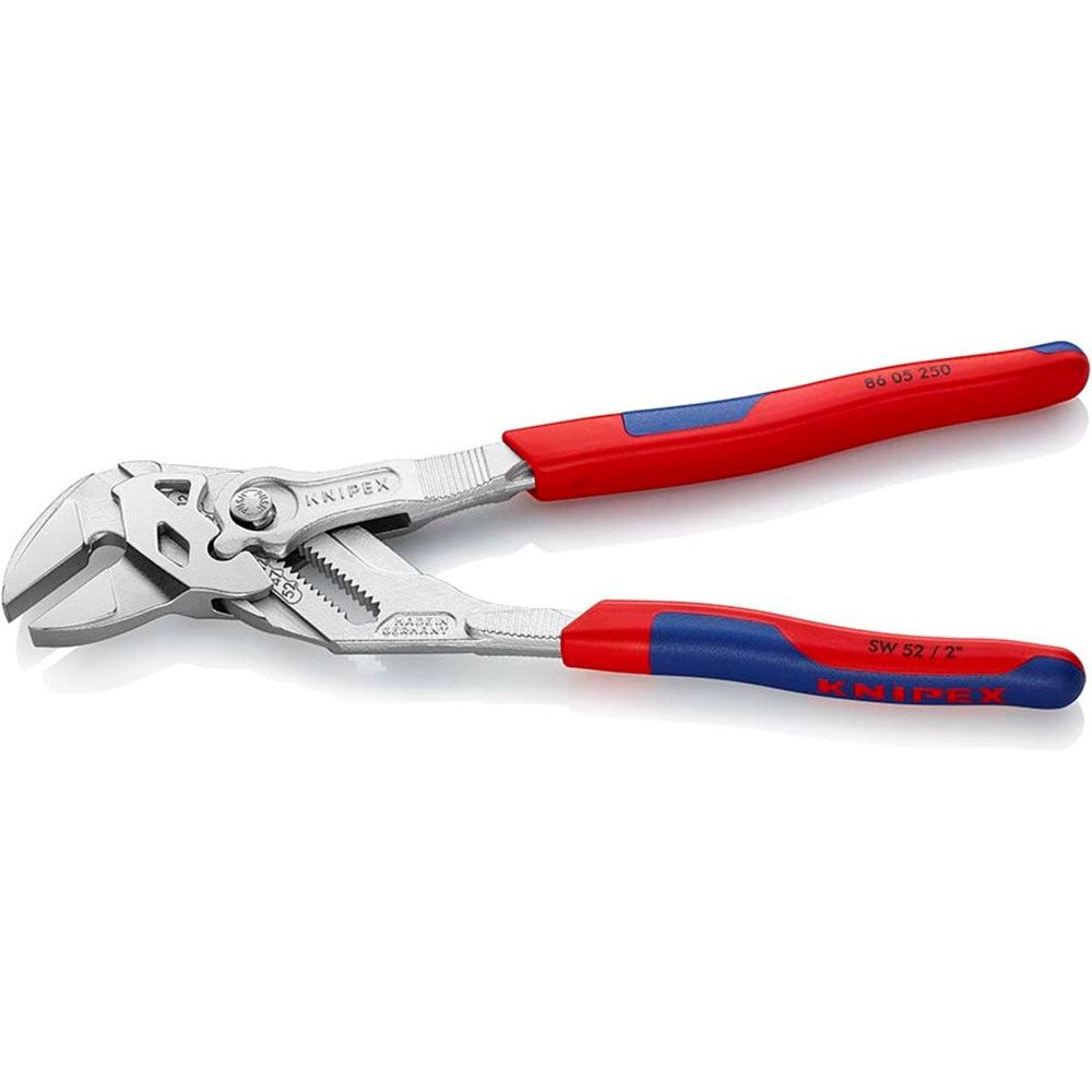 KNIPEX 86 05 250 Sleuteltang tang en schroefsleutel in één gereedschap met meer-componentengrepen ve-2
