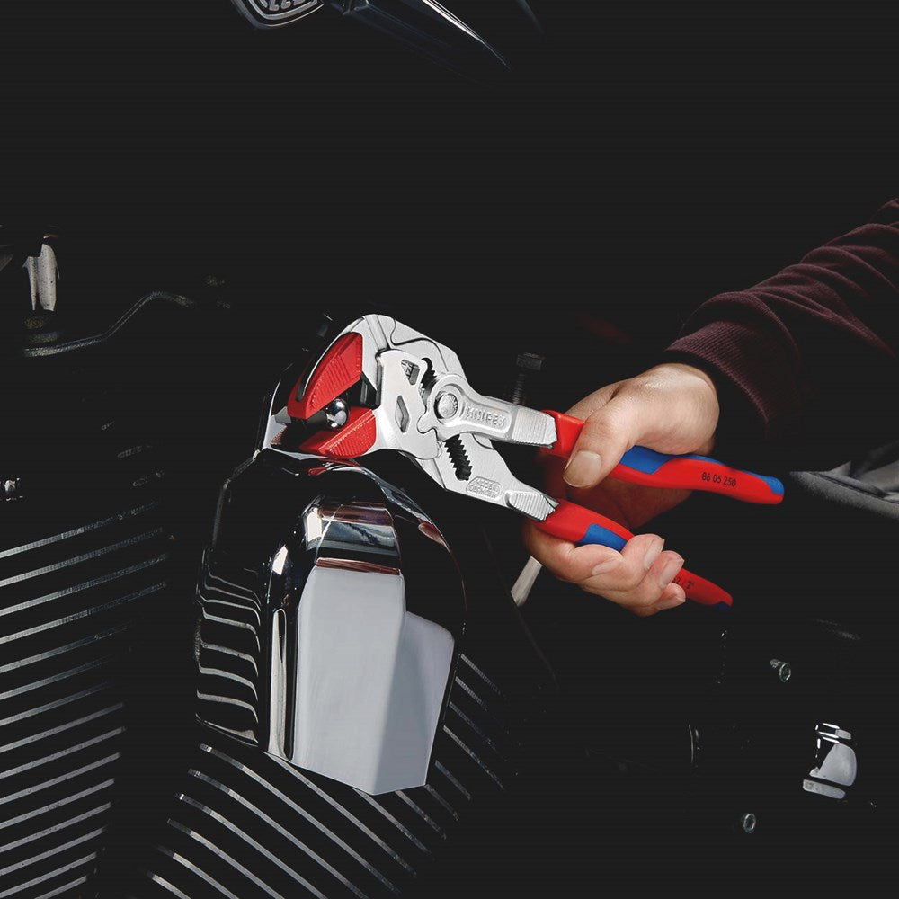 KNIPEX 86 05 250 Sleuteltang tang en schroefsleutel in één gereedschap met meer-componentengrepen ve-6